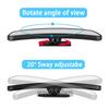 Driving Safety Black And White Rear View Mirror 360 Blind Spot Mirror 360 Rotation Eliminate Blind Spots High-quality Glass