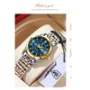 POEDAGAR Casual Women Wristwatch Waterproof Luminous Date Week Quartz Watches Stainless Steel Elegant Dress Ladies Watch