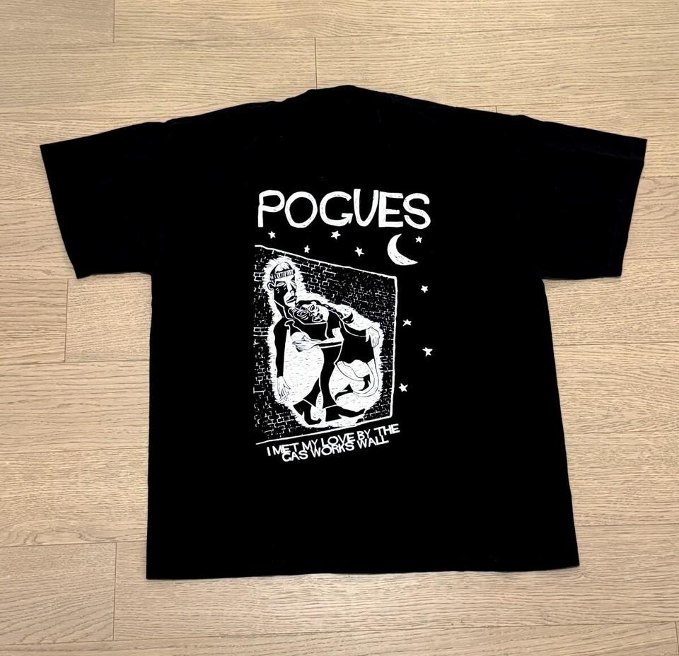 I MET MY LOVE The Pogues Band Shane MacGowan Shirt Black Unisex S-5XL E S