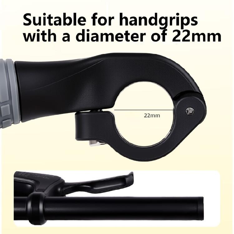 Fahrradlenkerendkappen mit Links-Rechts-Markierungen Mountainbike-Lenker Nylon-Innenlenkergriffe
