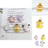Lovely Cartoon Animal Resin Decorations For Diy Crafts Cream Gel Material