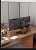 Universal Monitor Stand, Free Shipping, No-Drill Base, Fits 22"-32" Screens, Height Adjustable, Rotatable Desk Mount