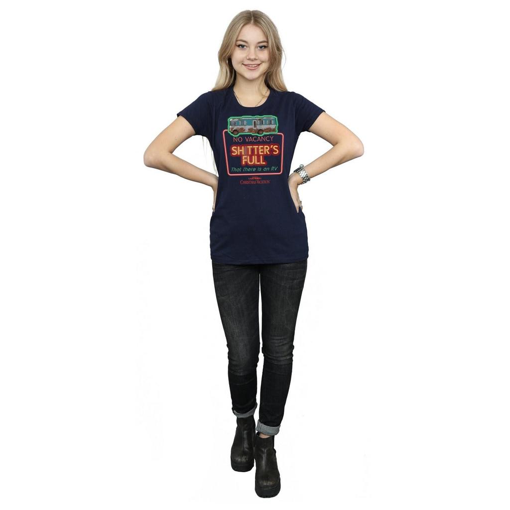 National Lampoon´s Christmas Vacation Womens/Ladies No Vacancy Cotton T-Shirt