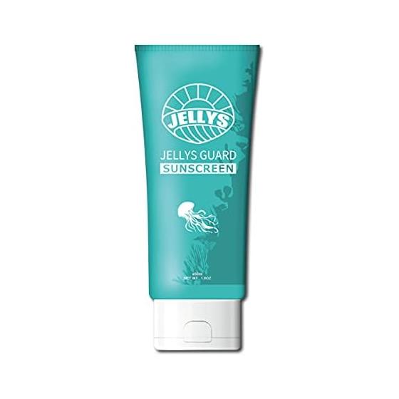 Sunscreen Cream Jelly's Guard SPF50+ PA++++ UV Protection Jellyfish Repellent Vanilla Scent 50ml
