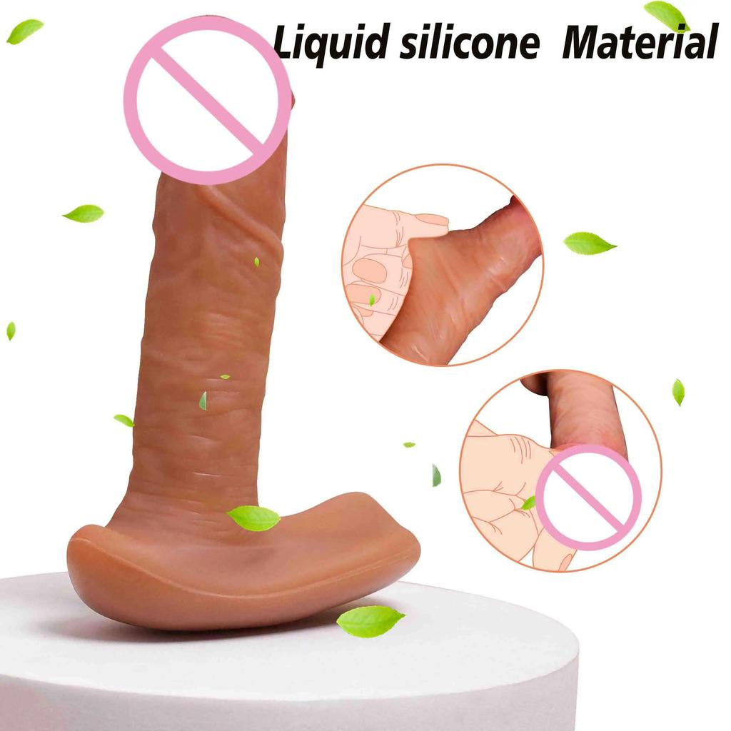 Realistic Dildo Vibration G-spot Clitoris Stimulate Remote Control Wearable Heating Vibrator Women Masturbation SexToy for Women