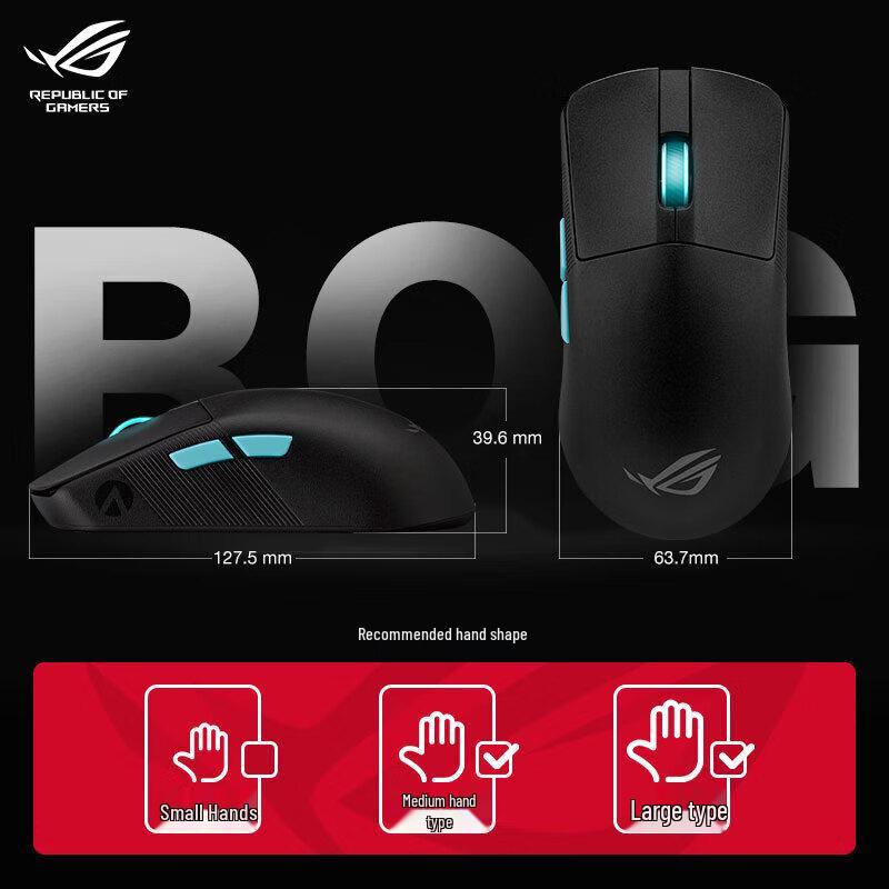 ROG Strix Ace AimPoint Tri-Mode Wireless Gaming Mouse