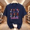 Katseye Kpop Graphic Print Oversized Fashion T Shirts Korean Aesthetic Pop Cotton Tees Fan Wear For Men Women