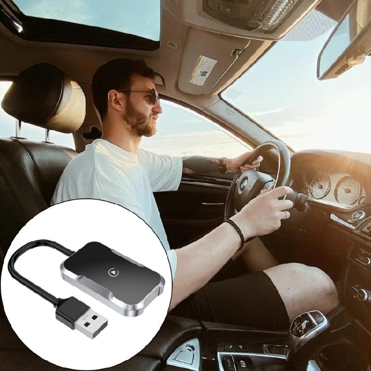 Plugs Play Cabled to Wireless Dongle Converter Adapter Quick Installation For Phone Fast Auto Pairing Enjoy Cable Frees
