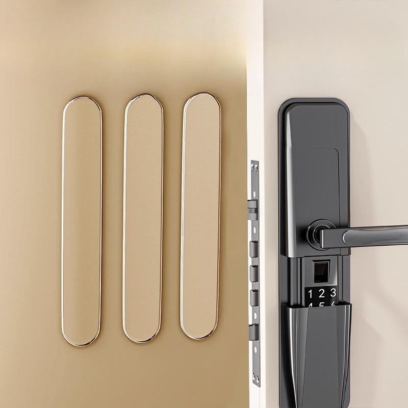 Thickened Silicone Transparent and Seamless Anti-collision Strips for Door Handles and Refrigerator Cabinet Doors