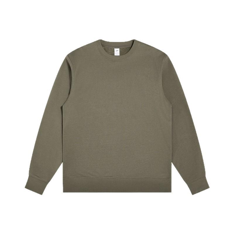 Men's Oversize 400g Velvet Thickened Hoodie, Round Neck, Loose Fit, Plus Size 200 Jin, Winter