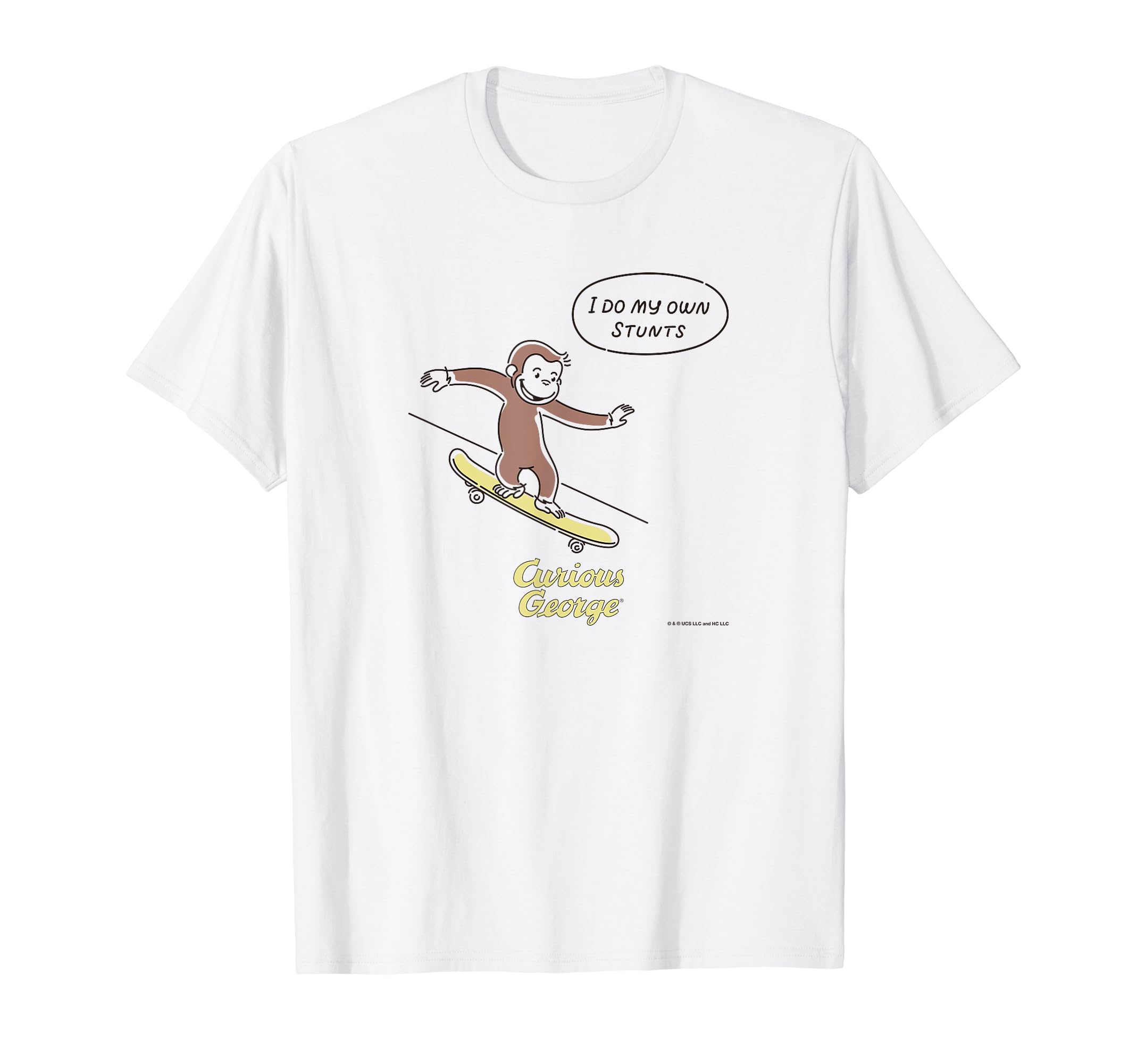 

Curious George I Do My Own Stunts T-shirt