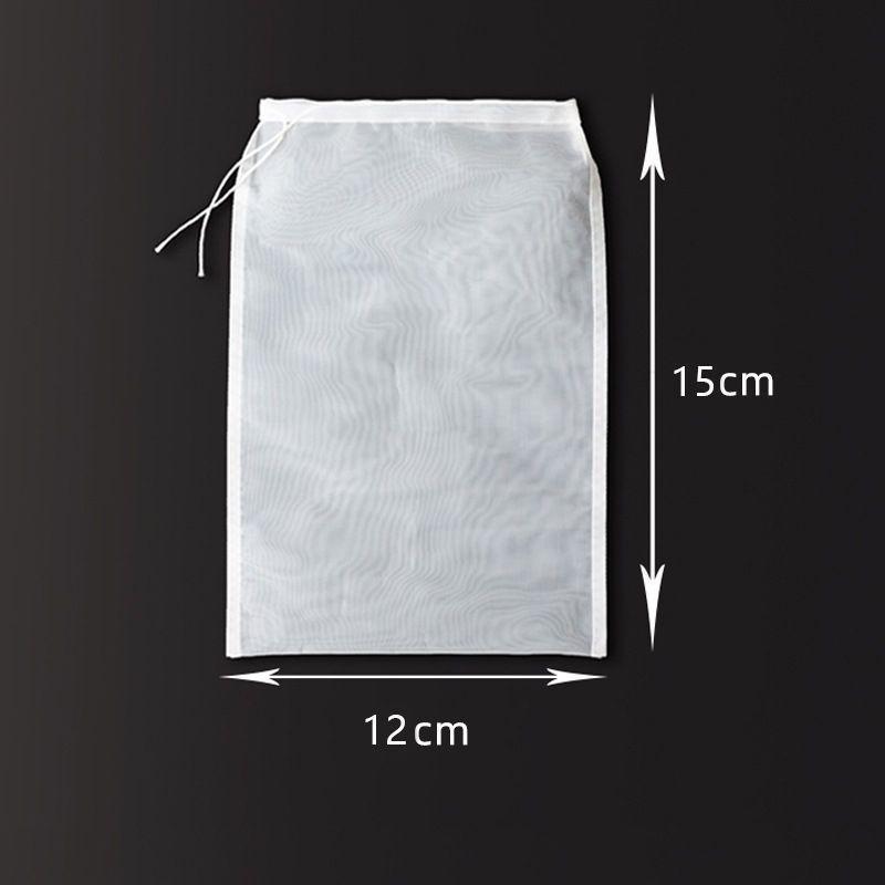 Фильтр-мешки, Сито для растительного молока, Сито для процеживания чая, Сетчатый фильтр, Кухонные гаджеты для дома, Еда, Сыр, Сито для меда 15*12cm белый