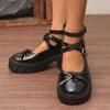 2025 Brand Ladies Shoes Buckle Strap Women's High Heels Butterfly-knot New Dress Plus Size Best Seller Mary Jane Shoes