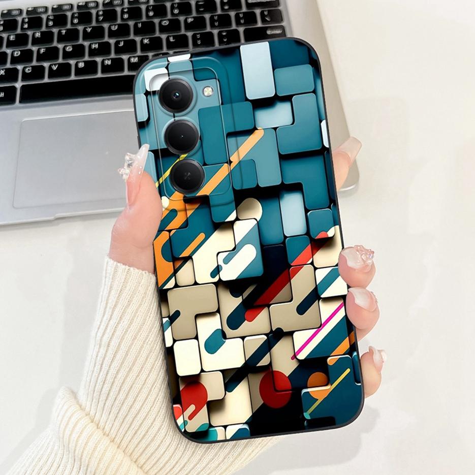 For Xiaomi Redmi 15 4G Case New Luxury Candy Painted Cover Soft TPU Phone Cases For Xiaomi Redmi 15 Redmi15 5G Back Cover Fundas Redmi 15 4G