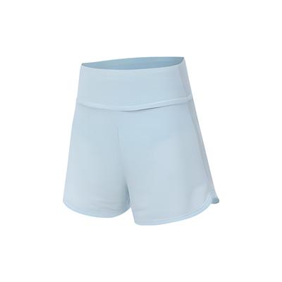 Bliss Womens Running Series Quick-Dry Breathable High-Waisted Sports Shorts Women Shorts Blue DX6019-474