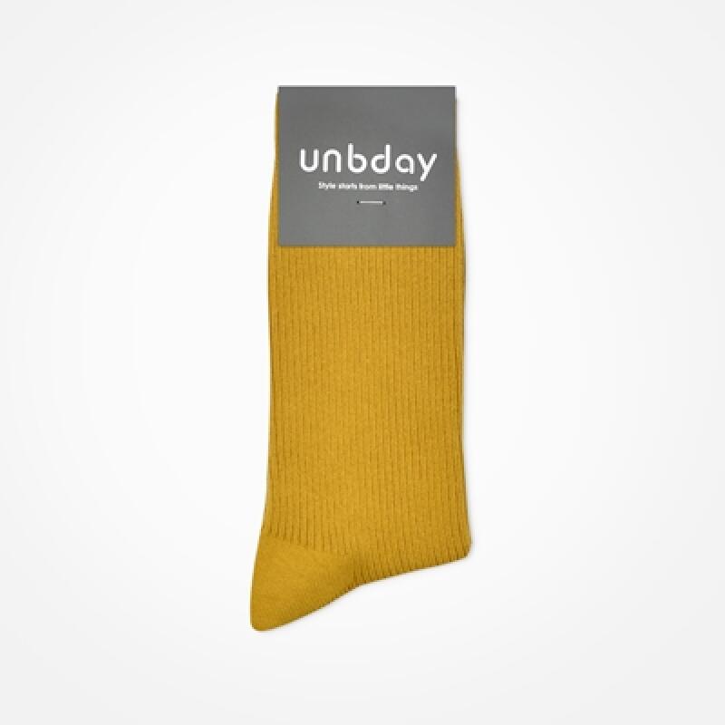 Men s 2-1 Golf Socks - Mustard mustard