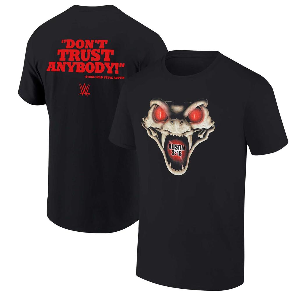 Men's Black Triple H Hall of Fame Class of 2025 T-Shirt Summer Short Sleeve Tee Shirts Sports Children Clothes Tops