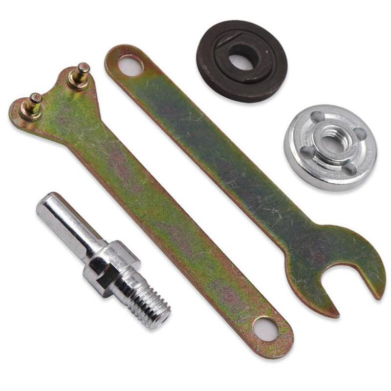 Electric Drill Conversion Angle Grinder Connecting Rod for Cutting Disc Polishing Wheel Metals Handle Holder Adapter