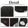 Baseball Hat Tiger Brim Unique Animal Cap Stylish Fashionable Cool CZ009 [White Fang] Men's (Black)
