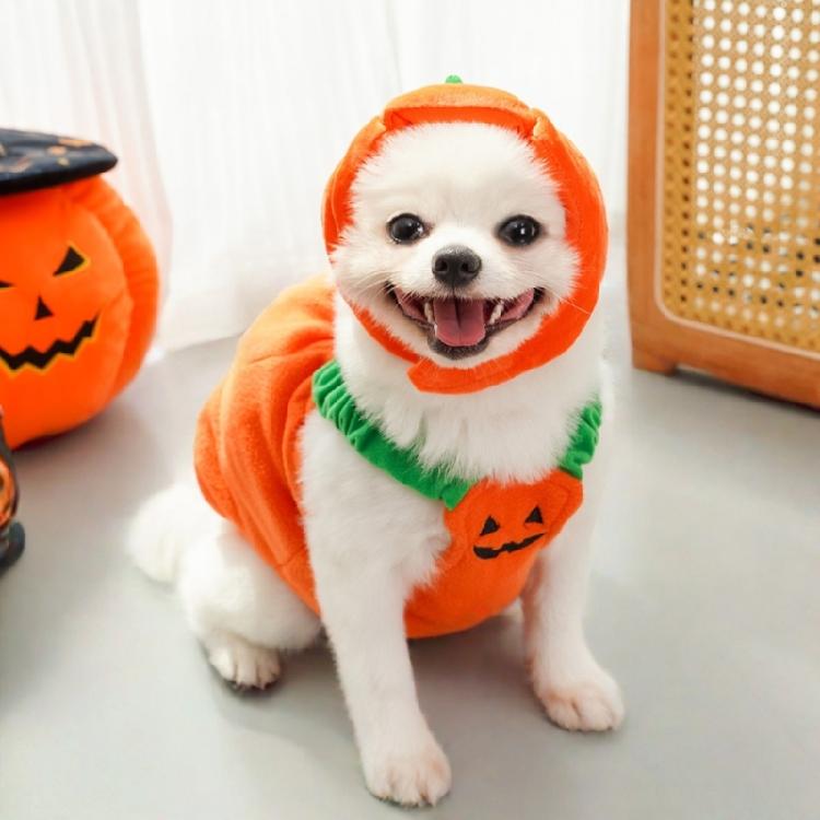 Party Pet Costume Halloween Theme Soft Durable Polyester Outfit Adjustment For Dogs Cats Celebration