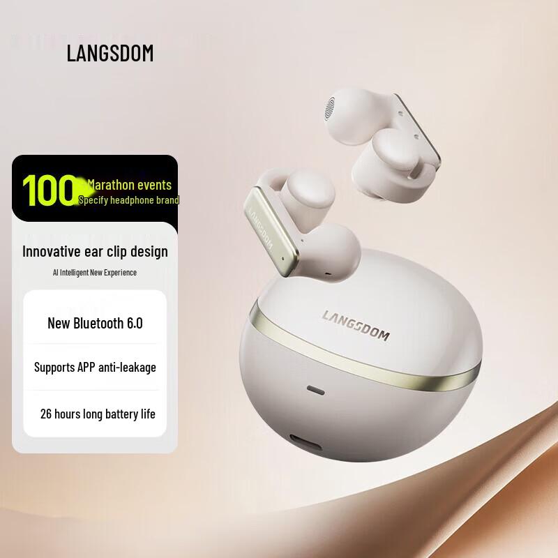 

Lanston TS28 Ear Clip Bluetooth Headset