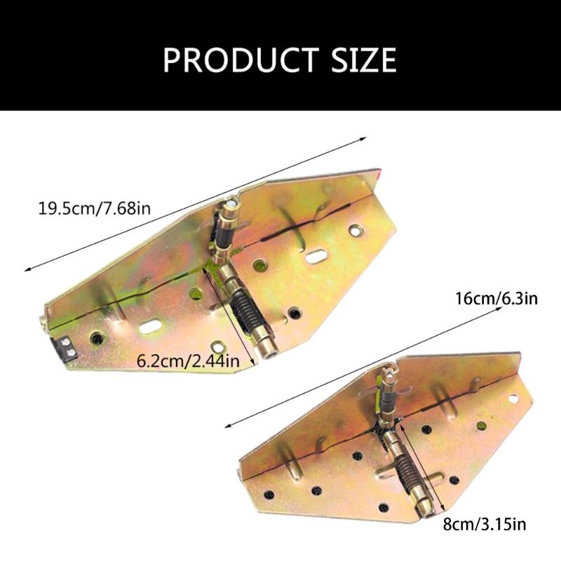 Space Saving Folding Hinges Cabinet Joint Home Decors Essential Compact Folding Hinges Upgrades Hinges for Round Tables