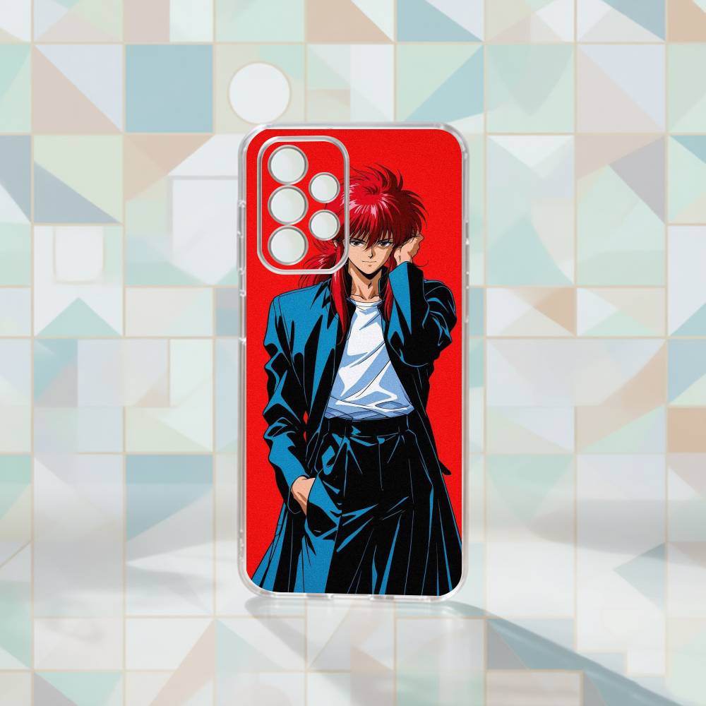 Anime Y-Yu Yu H-Hakusho Cool  Phone Case For Samsung S25,S24,S21,S22,S23,S30,Ultra,S20,Plus,Fe Transparent Cover