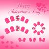 24Pcs Fashionable Press On Nail with Artistic Detail Quick Wear False Nail Modern Women Multiple Occasions