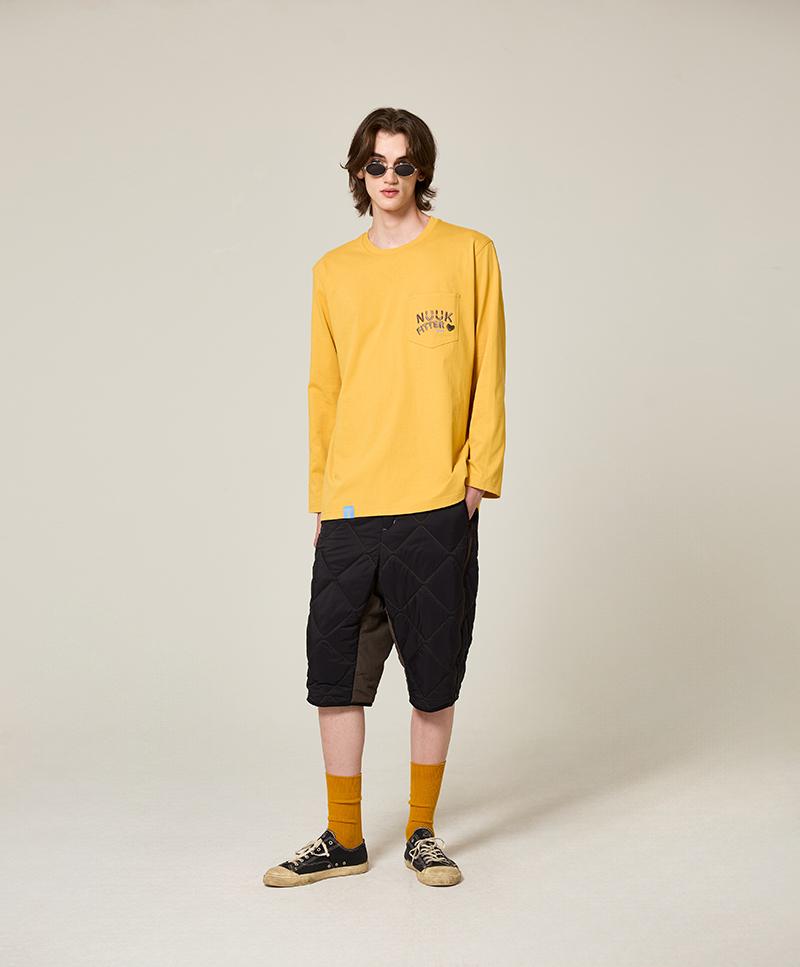 NUUKFITTER Long Sleeved Pocket T-Shirt [Mustard]