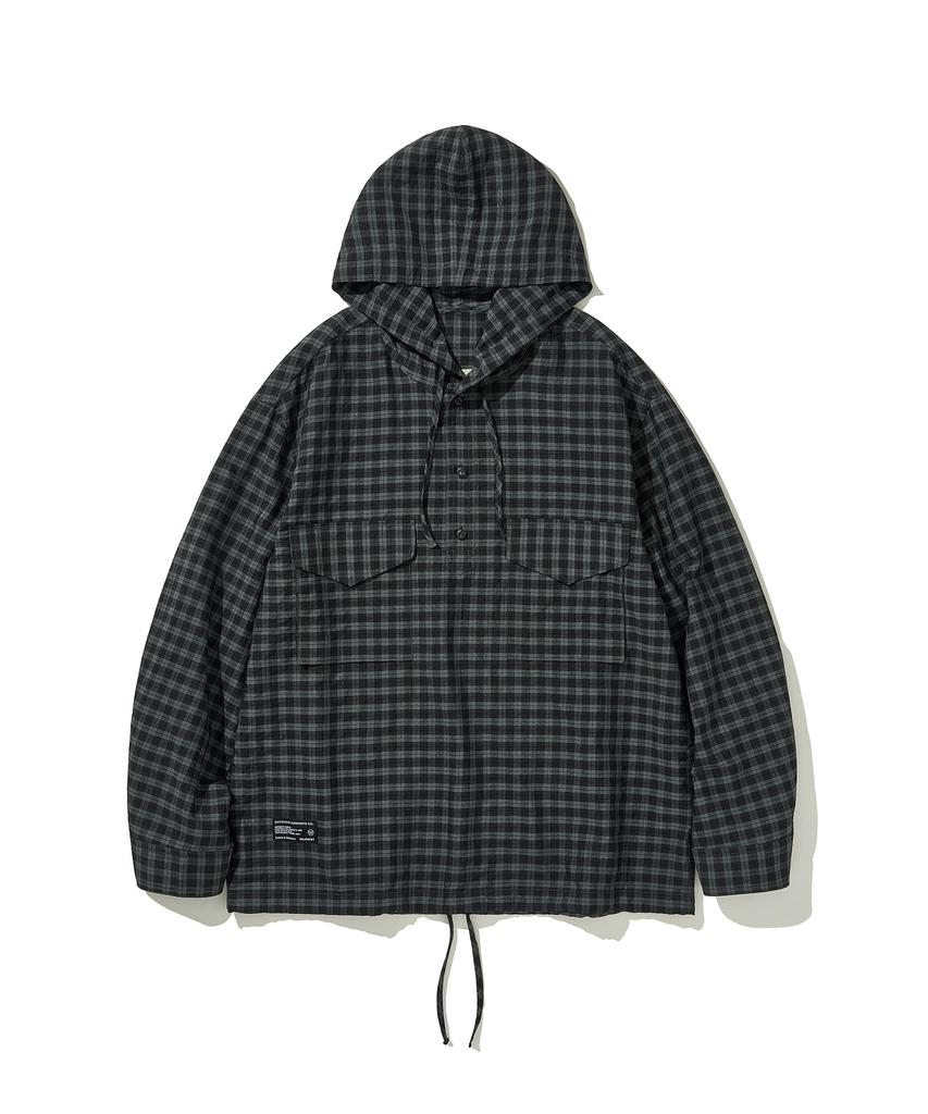 Helement Urban Plaid Anorak (Grey)