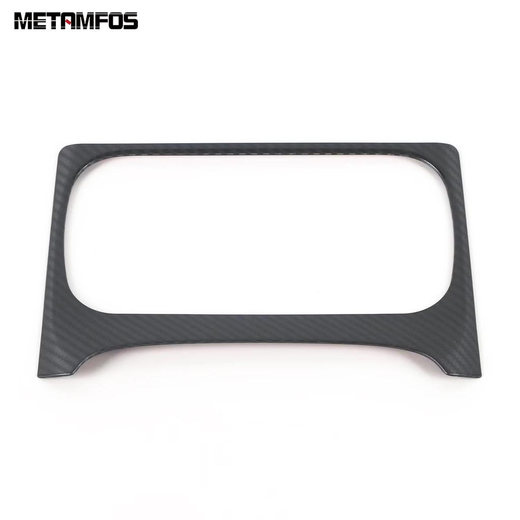 For Honda CR-V CRV  2024 2025 Carbon Fiber Center Console Water Cup Holder Decoration Frame Interior Accessories Car Styling