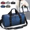 Portable Travel Bag Large Capacity Pu Skin Film Waterproof Dry And Wet Separation Sports Fitness Bag Business Trip Bag