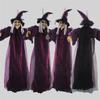 1pc Halloween Decoration Witch Voice Control Props Ghost Festival Haunted House Bar Toys Horror Toys Electric Luminous Hanging Ghost