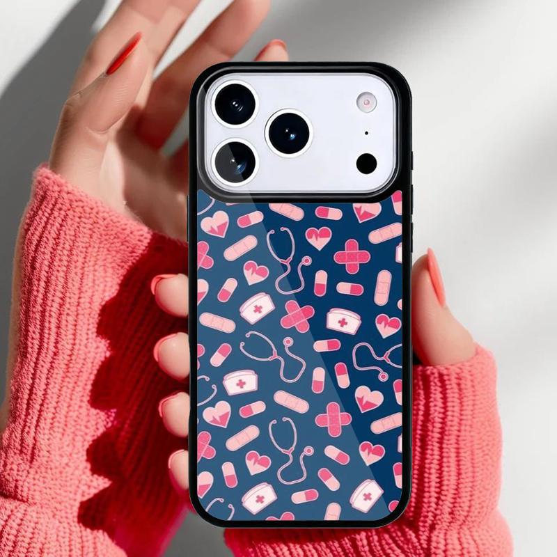 

Чехол для телефона Медицина Доктор Медсестра для iPhone 17 Air 16e 15 14 13 Pro Max Задняя крышка для 12 11 Pro Coque iPhone 14