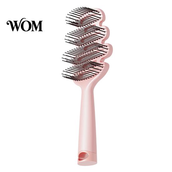 Kids Hair Brush Vented with Ergonomic Handle, Blow Fast Drying Scalp Massage Brush, Detangling for Long Thick Curly Wet Gentle Detangler