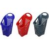 N60 Wheeled Plastic Shopping Basket