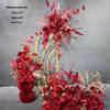 Champagne Aisle Flower Row for Chinese Wedding Stage Decor - Artificial Wedding Flowers