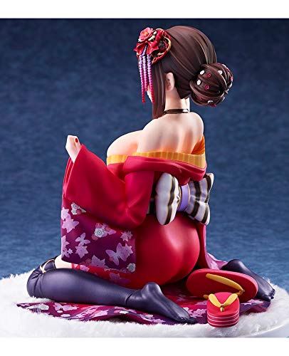 

Native Pink Cat Mataro Original Character Kimono Stripped 1/6 Scale Figure
