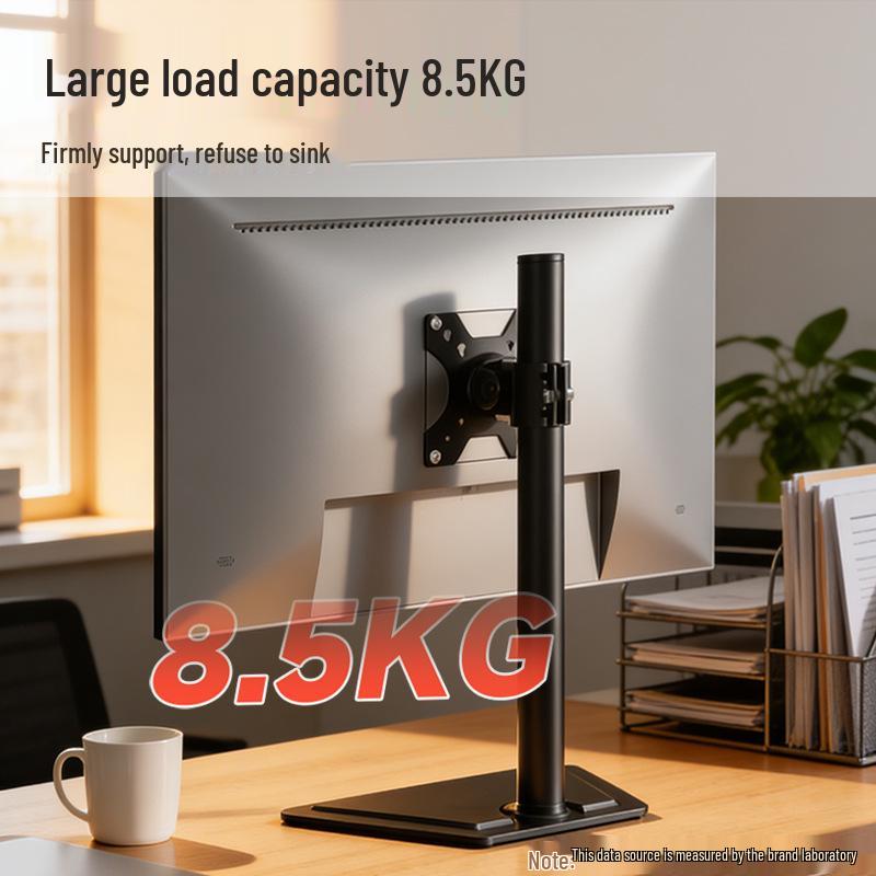 Sance Adjustable Monitor Stand 17-32" - 27" Desktop No-Punch Base