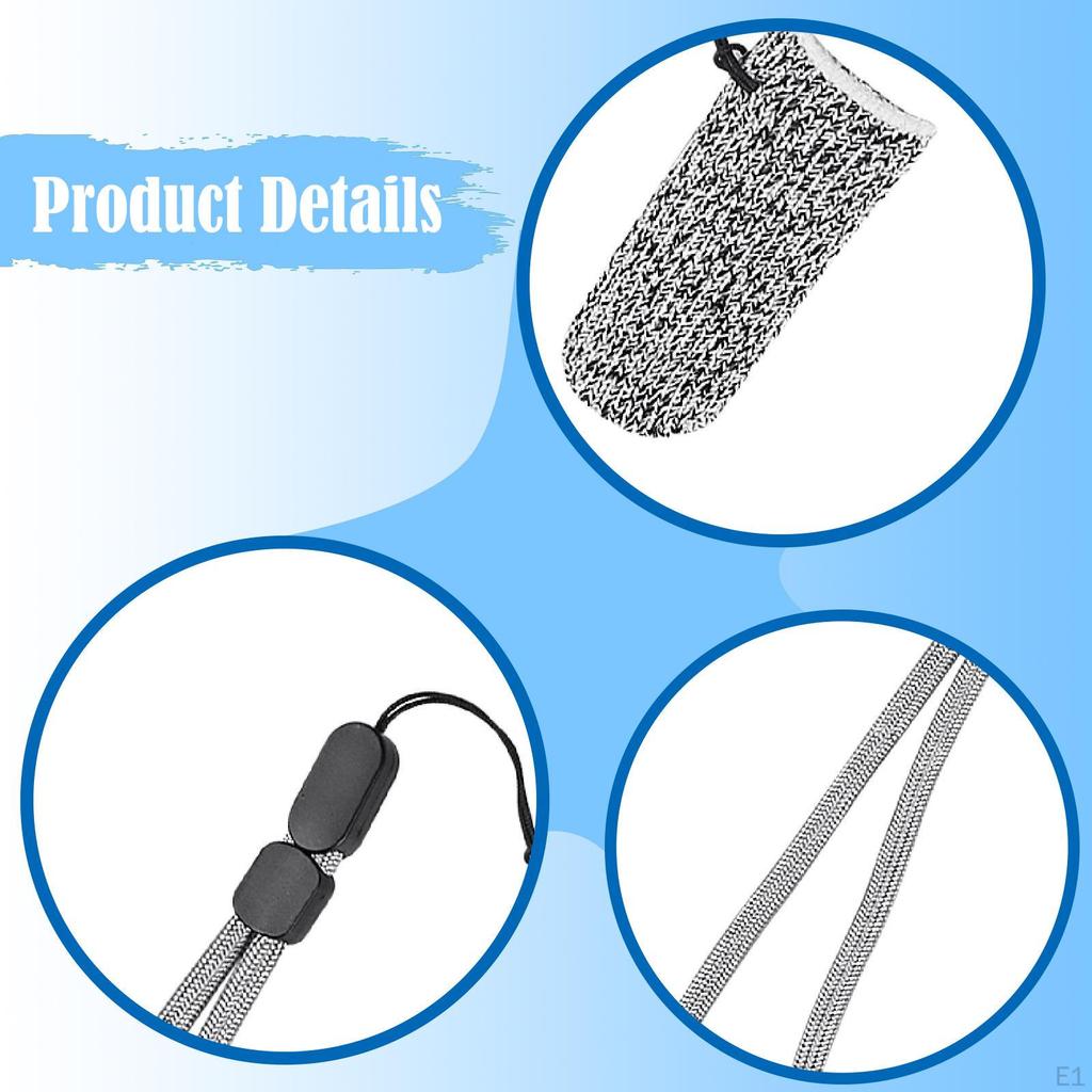 2 Pack Finger Fishing Gloves Anti-Slip for Long Distance Casting