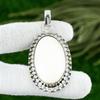 Gift For Women Jewelry Pendant 925 Sterling Silver Natural Scolecite Gemstone