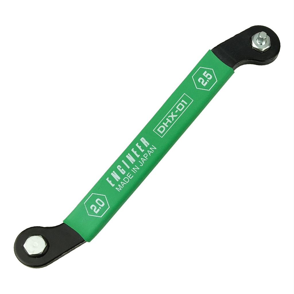 ENGINEER Engineer Thin Bent Wrench Offset Hex Width Across Opposite 2.0/2.5mm DHX-01