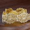 Gold Color Women Waist Belt Bride Wedding Jewelry Crystal Metal Chain Adjustable Length