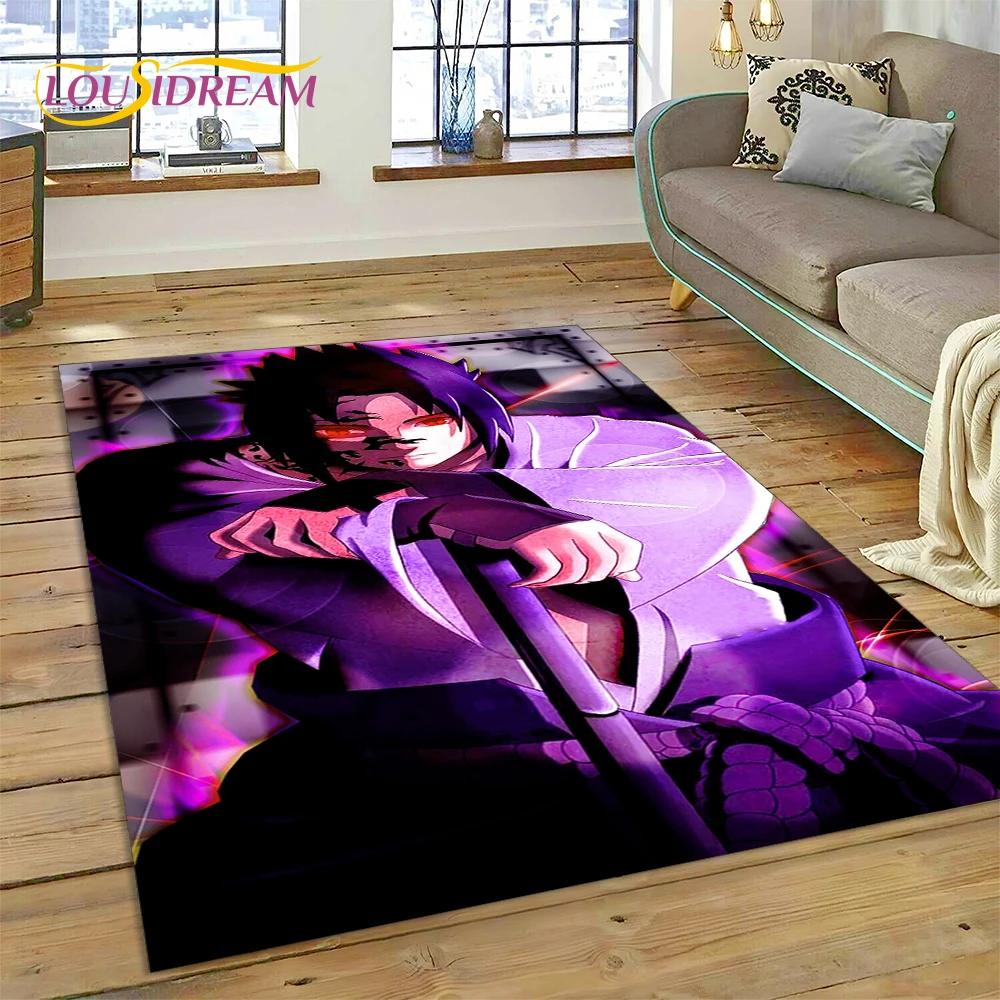 Cartoon 3D I-Itachi Japan Anime  Area Rug,Carpet Rug for Living Room Bedroom Sofa Doormat Decoration, Kids Non-slip Floor Mat