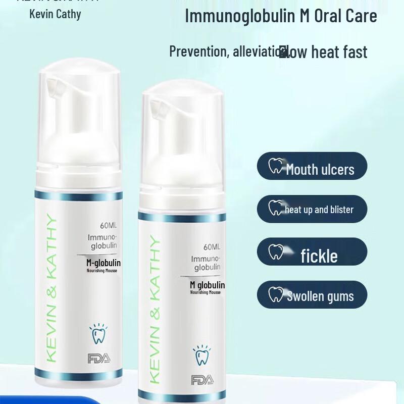 

KEVIN&KATHY M-Globulin Oral Care Mousse Toothpaste