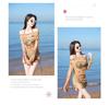 Women's Sexy Tummy Control Three-Piece Bikini Set for Seaside and Hot Springs