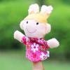 6 pcs/lot Educational toys Finger Family Puppets Set originality Mini Plush Baby Toy Boys Girls gift Small design