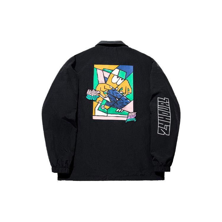 Li Ning x Pablo Ientile Куртки и пальто Мужские Черный AFDU253-2 S