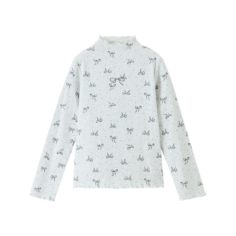 ASK JUNIOR Girls' Printed Long Sleeve T-Shirt