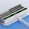 PALO 1.2V AA &AAA Ni-MH Dobíjecí Baterie Baterie 3000mAh &1100mAh 2A 3A Baterie +12 Slotů LCD USB 1.2V AA AAA NIMH NI-CD Nabíječka Baterií